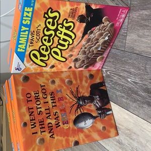 Travis Scott Reese’s puffs very limited super rare